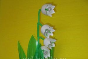 What can be made from lilies of the valley