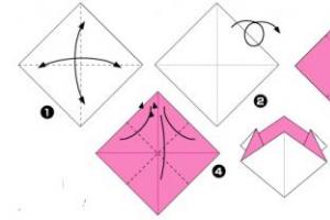 Направи си сам хартиен карамфил за украса на масата за хранене Оригами червени карамфили проста опция