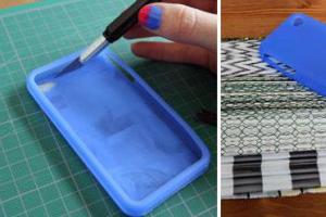 How to make a phone case with your own hands at home?