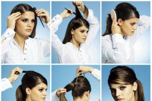 How to make a beautiful hairstyle yourself